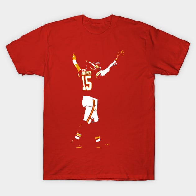 Patrick Mahomes T-Shirt by Pattison52